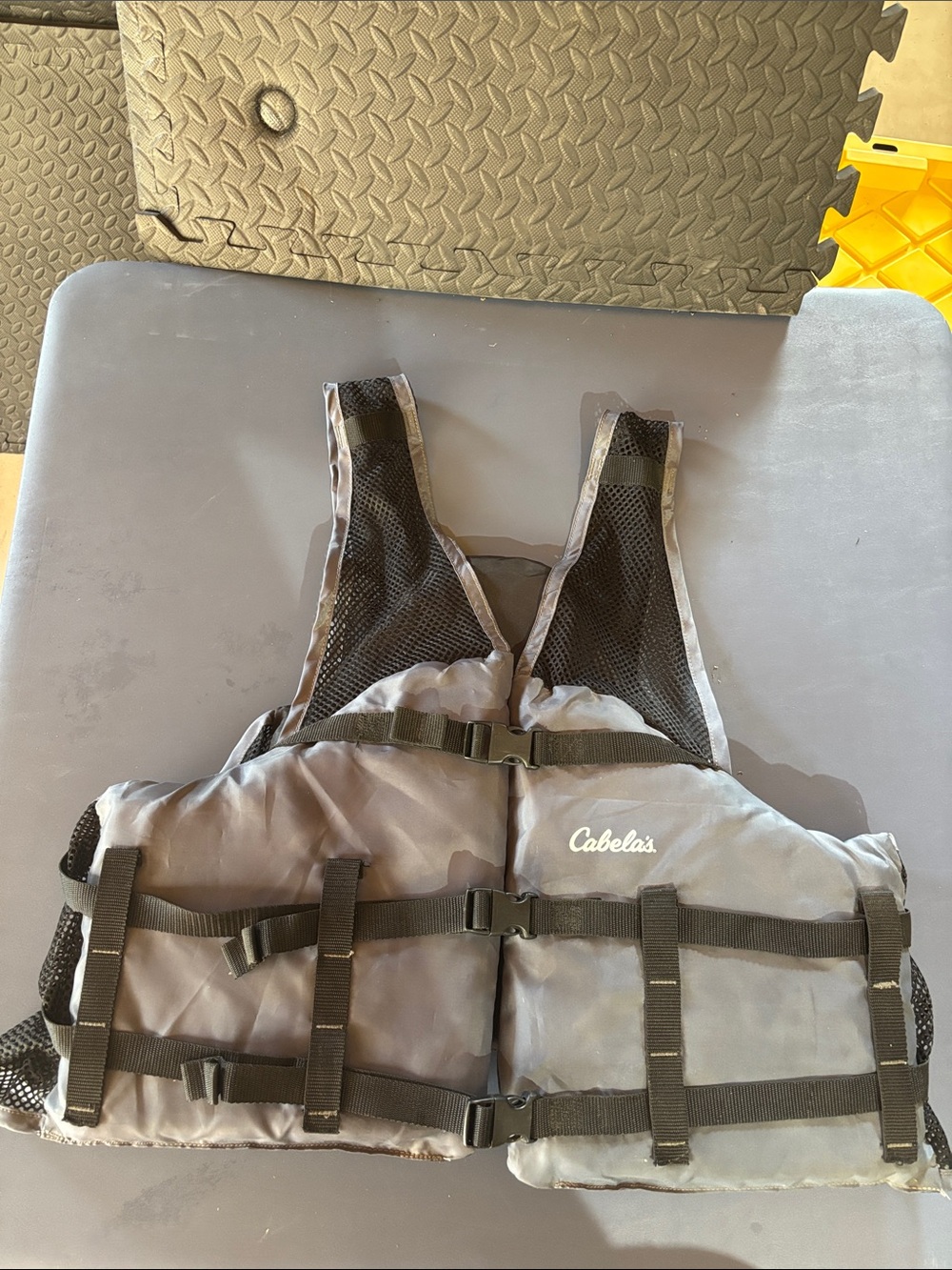 Cabellas Plus Size Safety Life Vest Flotation Type III PFD Adult 4XL
